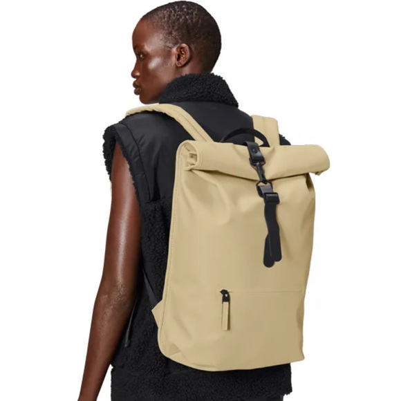 Rains Other - RAINS ROLLTOP RUCKSACK SAND